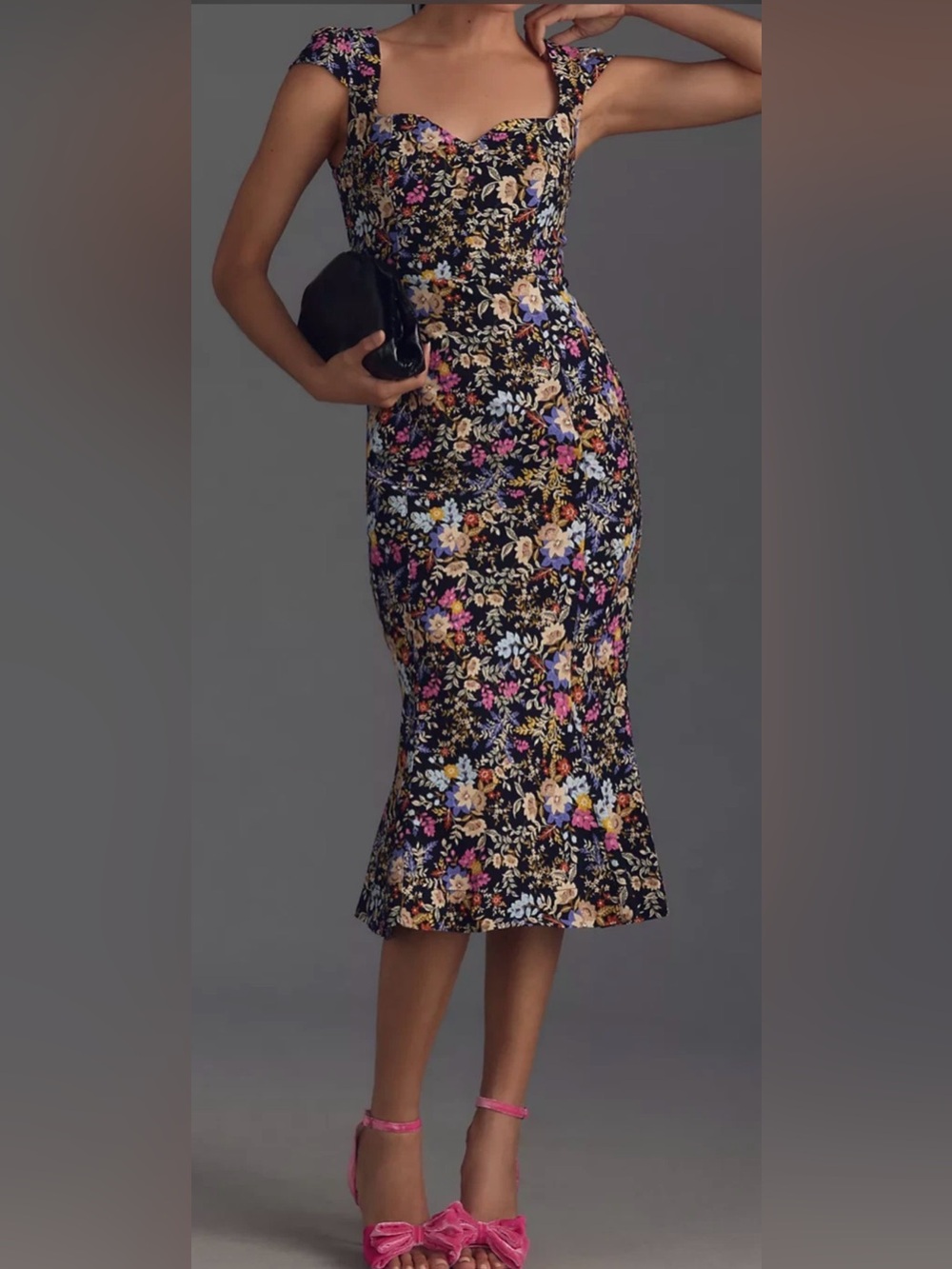 NWT The Cecily Fit & Flare Sweetheart Dress by Anthropologie